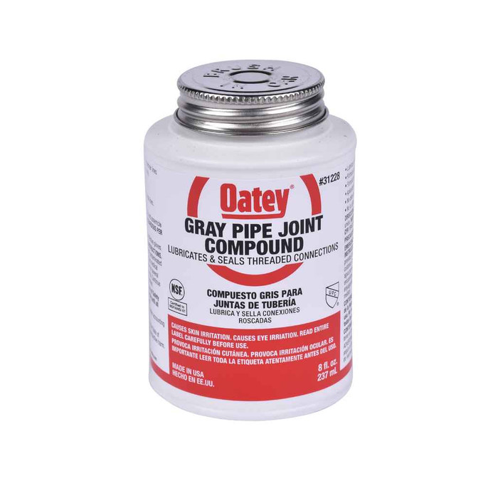 OATEY 31228 8 oz. Gray Pipe Joint Compound