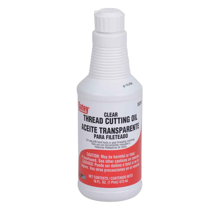 OATEY 30200 16 oz. Clear Cutting Oil (Hand Threading)