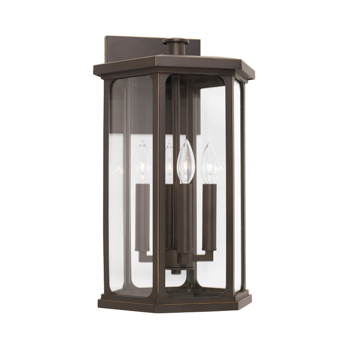 Capital Lighting CAP-946641 Walton Transitional 4-Light Outdoor Wall-Lantern