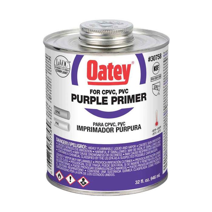 OATEY 30758 32 oz. Purple Primer