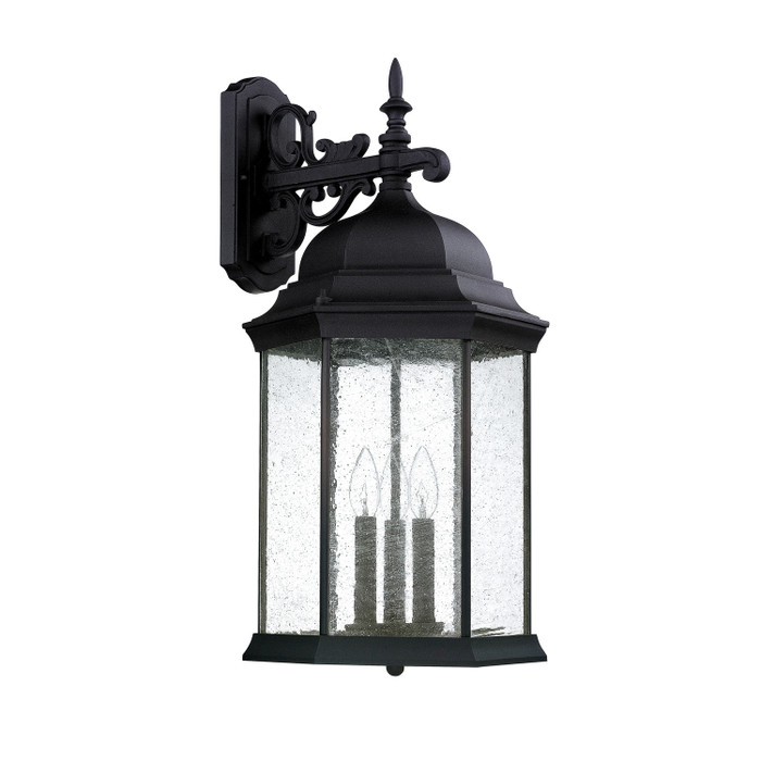 Capital Lighting CAP-9838 Main Street Traditional 3-Light Outdoor Wall-Lantern