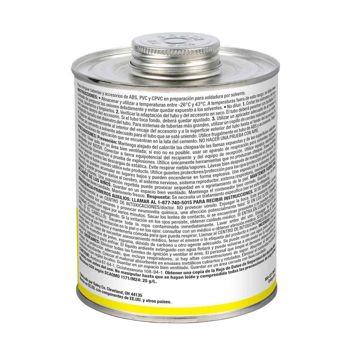 OATEY 30805 32 oz. Clear Cleaner