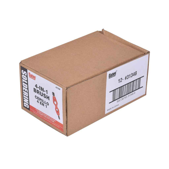 OATEY 31348 1/2 in. & 3/4 in. 4-in-1 brush