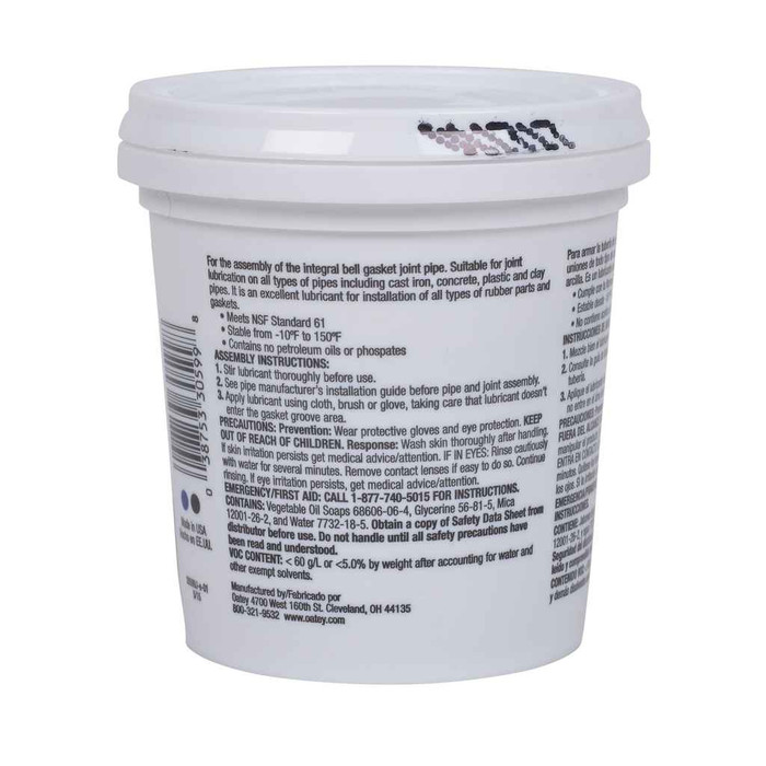 OATEY 30599 16 oz. Pipe Lubricant