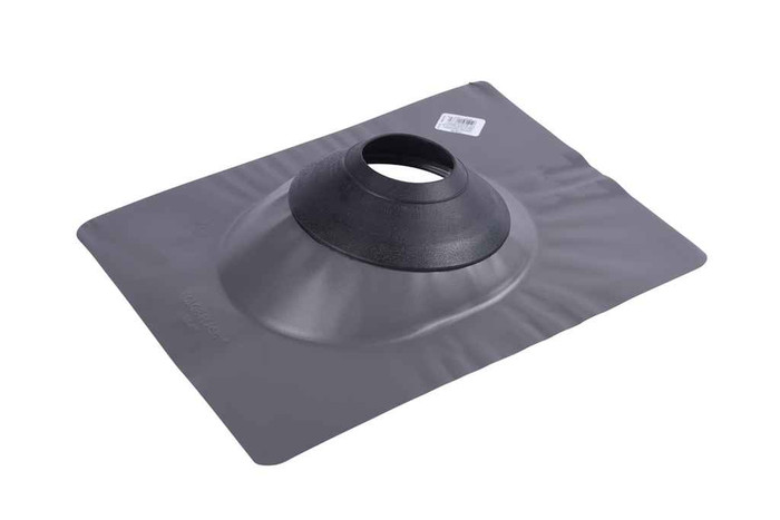 OATEY 11878 All-Flash® No-Calk® 3 in. – 4 in. Galvanized Gray 12 in. x 15 in. Base Roof Flashing