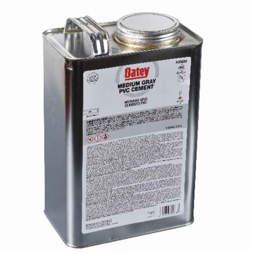 OATEY 30888 Gallon PVC Medium Gray Cement - Widemouth