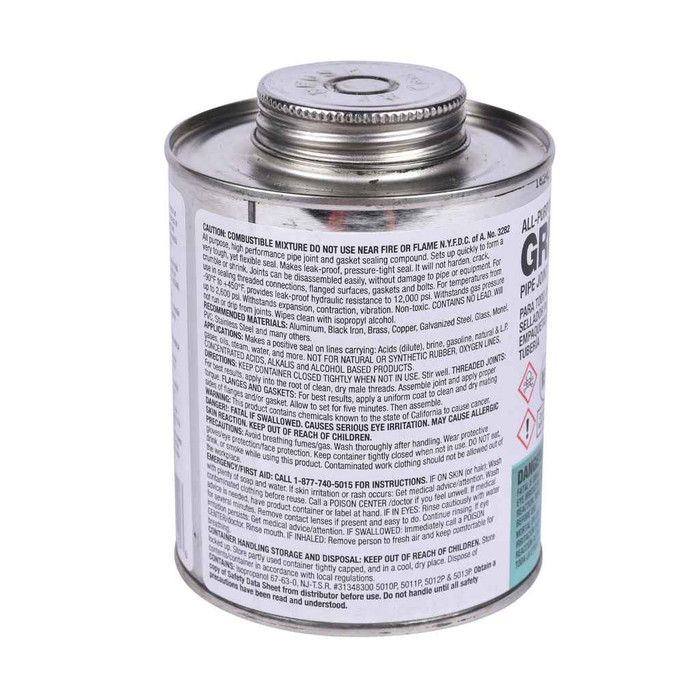 OATEY 15520 Hercules® 16 oz. All-Purpose GRIPP™ Pipe Joint and Gasket Seal