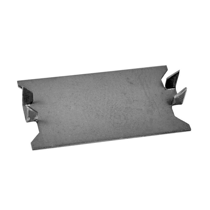 OATEY 33930 1-1/2 in. x 3 in. 18 Gauge Self-Nailing Stud Guard – 2-1/2 in. between points
