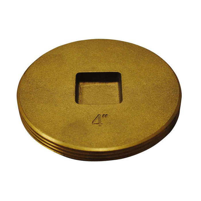 OATEY 42745 4 in. Brass Cleanout Plug