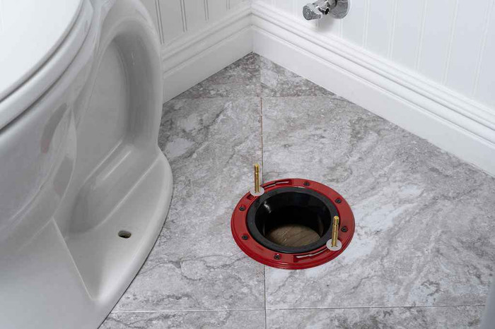 OATEY 43512 3 in. or 4 in. ABS Closet Flange with Metal Ring without Test Cap