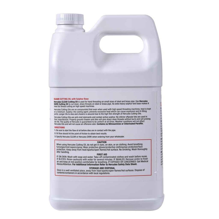 OATEY 40120 Hercules® Gallon Cutting Oil - Clear