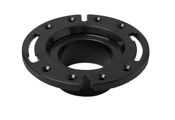OATEY 43584 3 in. ABS Spigot Fit Closet Flange with Plastic Ring