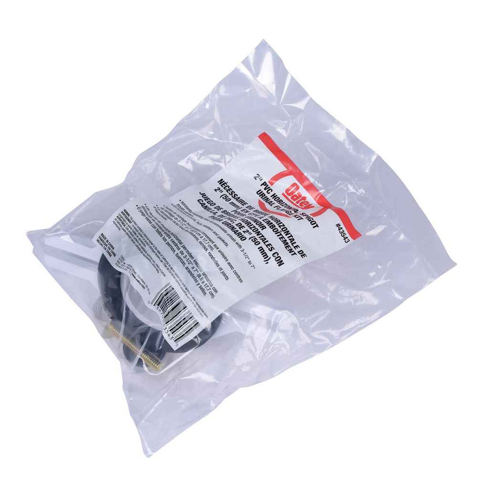 OATEY 43543 2 in. PVC Horizontal Spigot Urinal Flange Kit