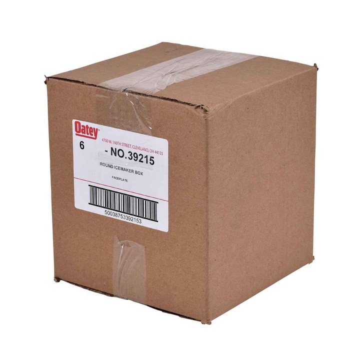 OATEY 39215 Round, Plastic Faceplate