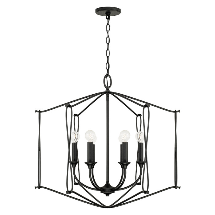 Capital Lighting CAP-541661 Bentley Transitional 6-Light Foyer