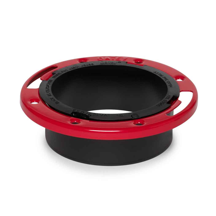 OATEY 43520 4 in. ABS Closet Flange with Metal Ring without Test Cap