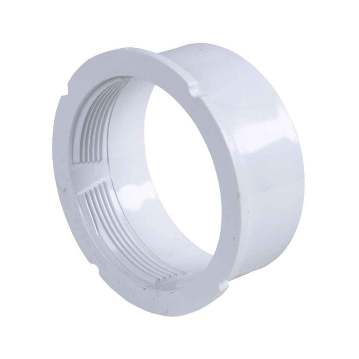 OATEY 72079 4" PVC Hub Base General Purpose Drain w/ 5" NI Grate & Square Ring