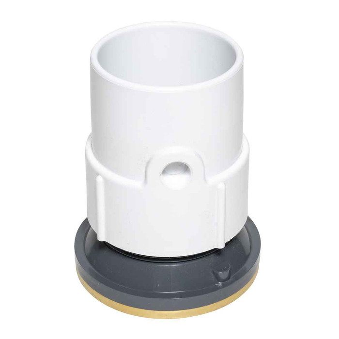OATEY 72038 4" PVC Pipe Base General Purpose Drain w/ 5" BR Grate & Round Ring