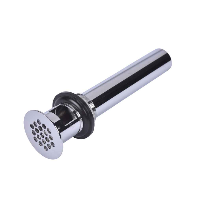 OATEY 760-1 Dearborn® Semi-Cast Grid Patent Overflow Plug w/ 1-1/4 in. x 6 in. - 17 Ga. Tailpiece