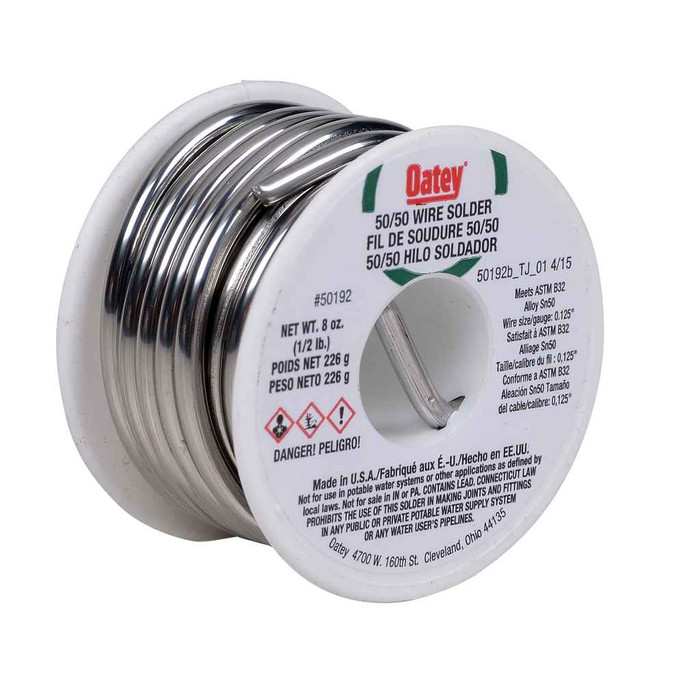 OATEY 50192 1/2 lb. 50/50 Wire Solder OATEY 50192 1/2 lb. 50/50 Wire Solder
