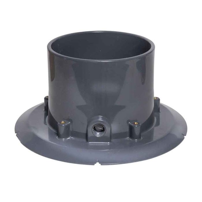 OATEY 72126 6" PVC Adj. Commercial Drain w/ 6" SS Grate