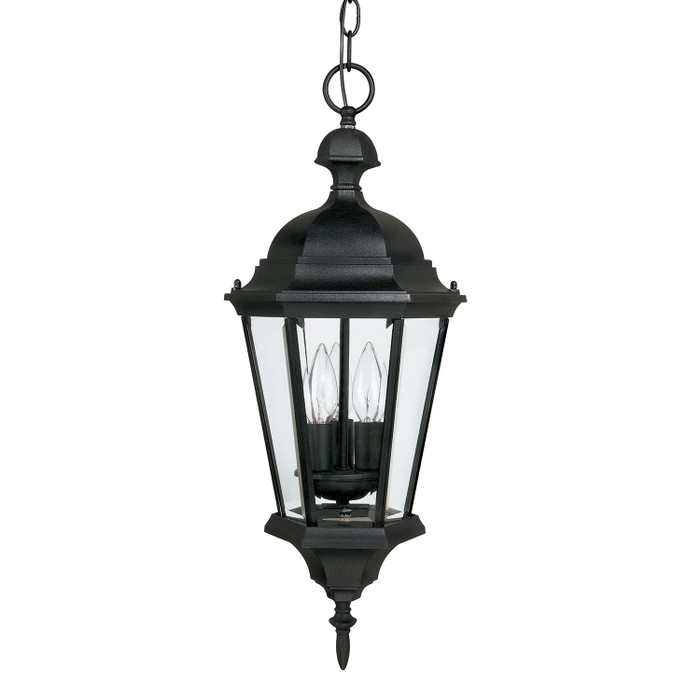 Capital Lighting CAP-9724 Carriage House Traditional 3-Light Outdoor Hanging-Lantern