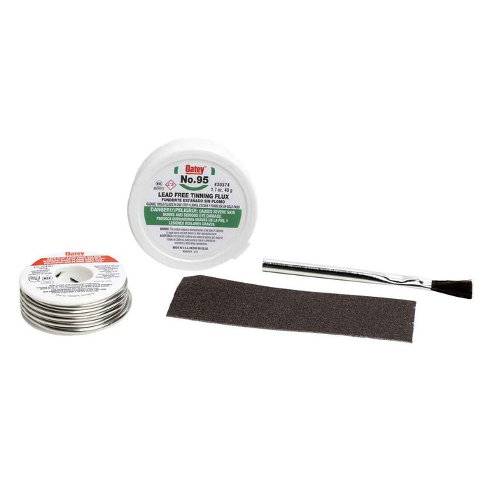 OATEY 50684 Safe-Flo® 8 oz. Silver Solder and No. 95 Flux Kit