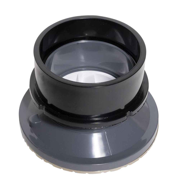 OATEY 84159 4" ABS Hub Base General Purpose Cleanout w/ 6" NI Cover