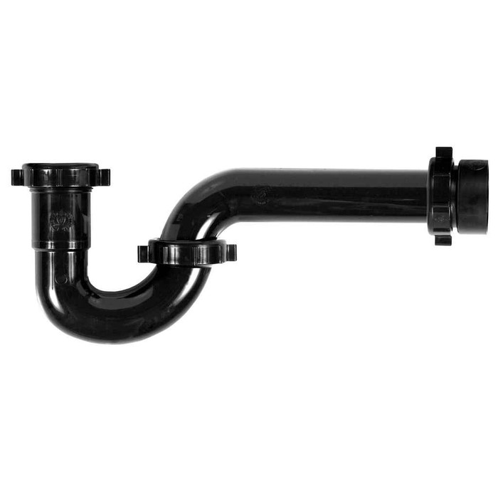 OATEY A9704B Dearborn® 1-1/2 in. P-Trap w/ Threaded ABS Adapter, Bagged