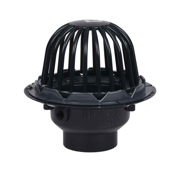OATEY 88014 4" ABS Roof Drain w/ Plastic Dome