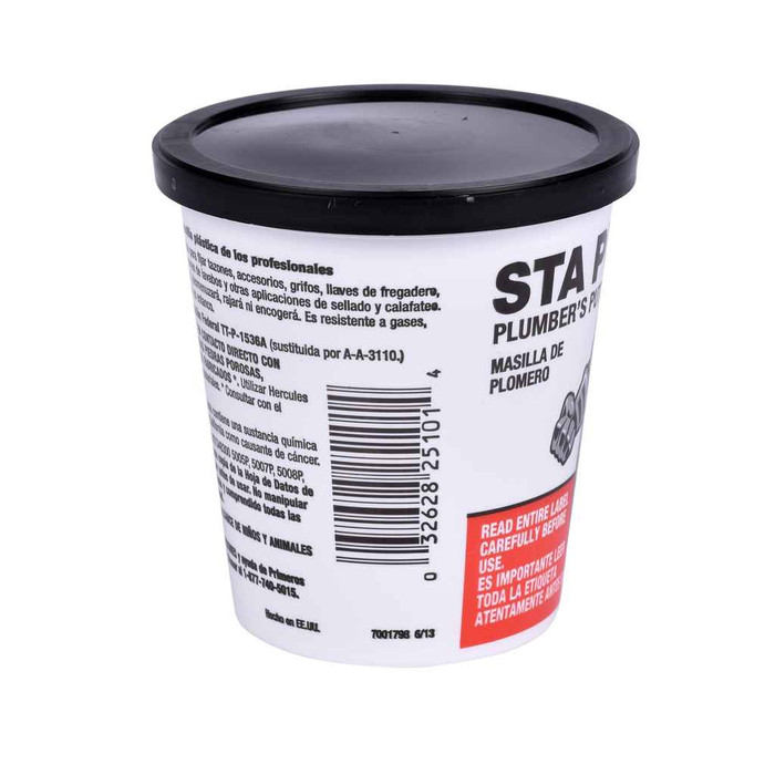 OATEY 25101 Hercules® 14 oz. Sta Put® Plumbers Putty