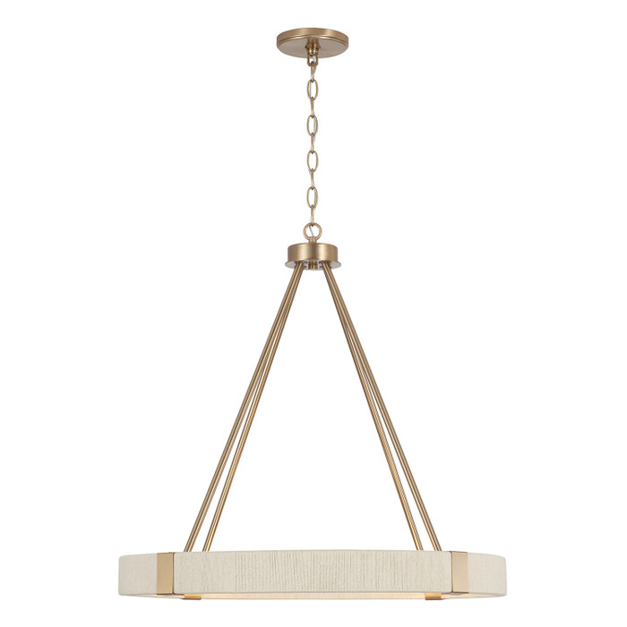 Capital Lighting CAP-449841 Delaney Modern 4-Light Chandelier