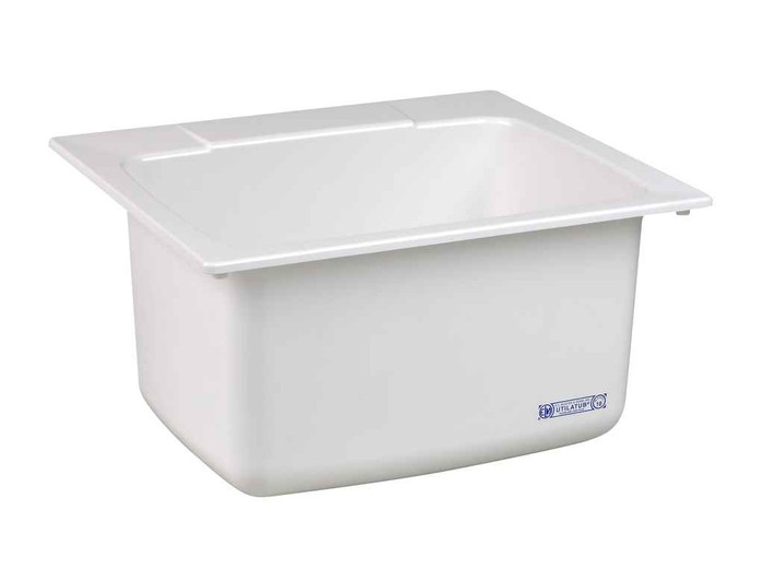 Mustee 10 UTILITY SINK 22X25 WHITE
