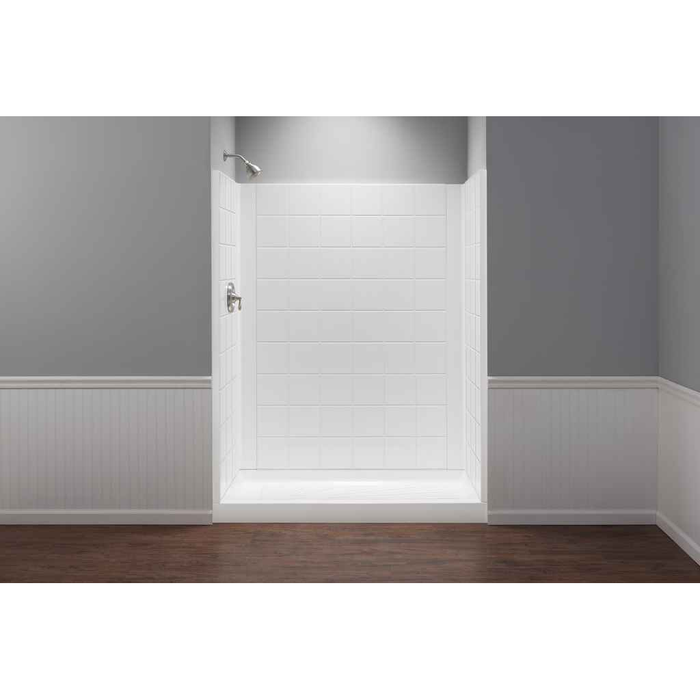 Mustee 760T-30WHT DURAWALL TILE SHOWER WALL WHT 3 CTNS 760T.1/760T.2/760T.6