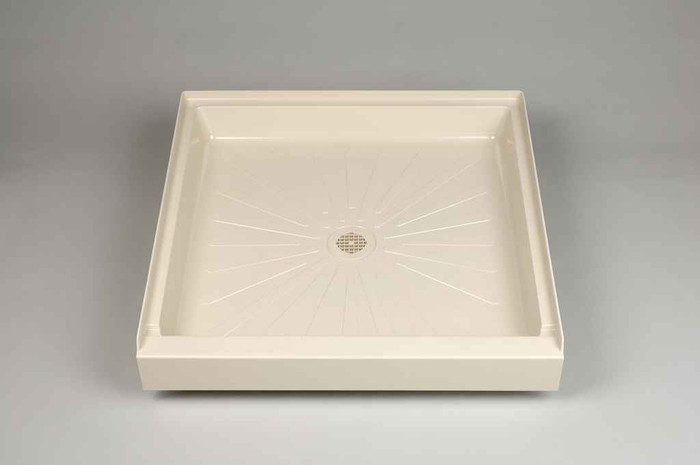 Mustee 3636BN DURABASE SHOWER FLOOR 36X36 BONE