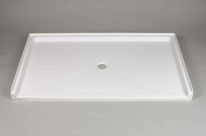 Mustee 3865 BARRIER-FREE DURABASE SHOWER FLOOR 38X65 WHITE
