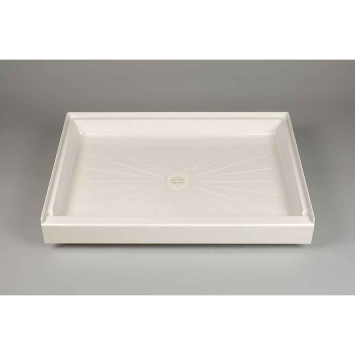 Mustee 3448BT DURABASE SHOWER FLOOR 34X48 BISCUIT