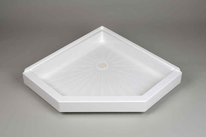 Mustee 3636CM DURABASE NEO-ANGLE SHOWER FLOOR 36X36 WHITE
