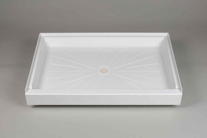 Mustee 3248M DURABASE SHOWER FLOOR 32X48 WHITE