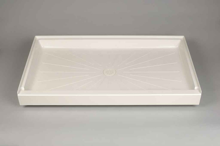 Mustee 3460BT DURABASE SHOWER FLOOR 34X60 BISCUIT