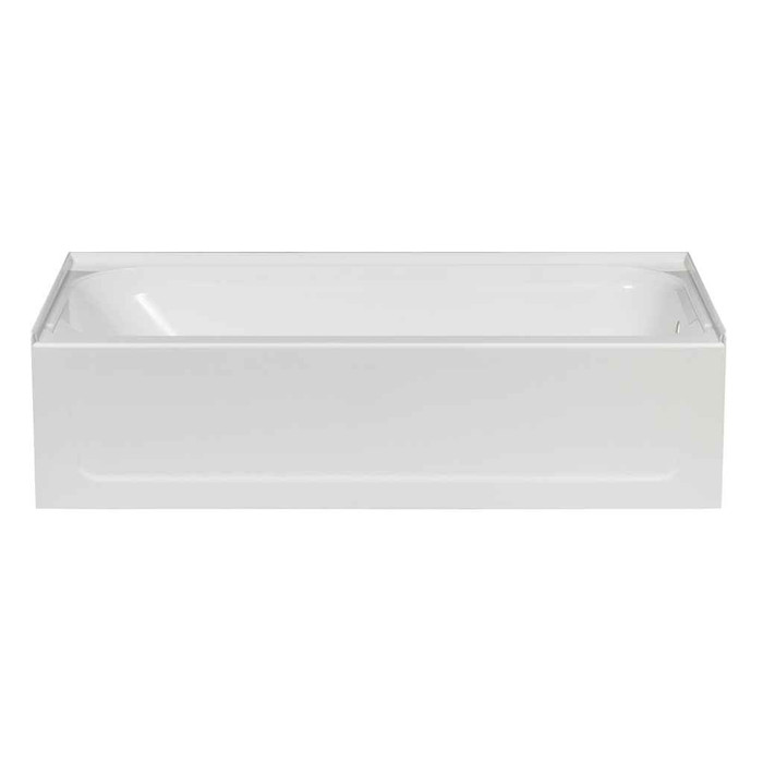 Mustee T6030R TOPAZ FIBERGLASS BATHTUB WHITE RIGHT HAND 30x60