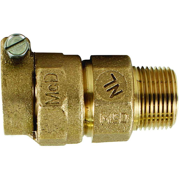 A.Y. McDonald 5141-129 1" AYM 74753-22 CTS JOINT X MIP COUP