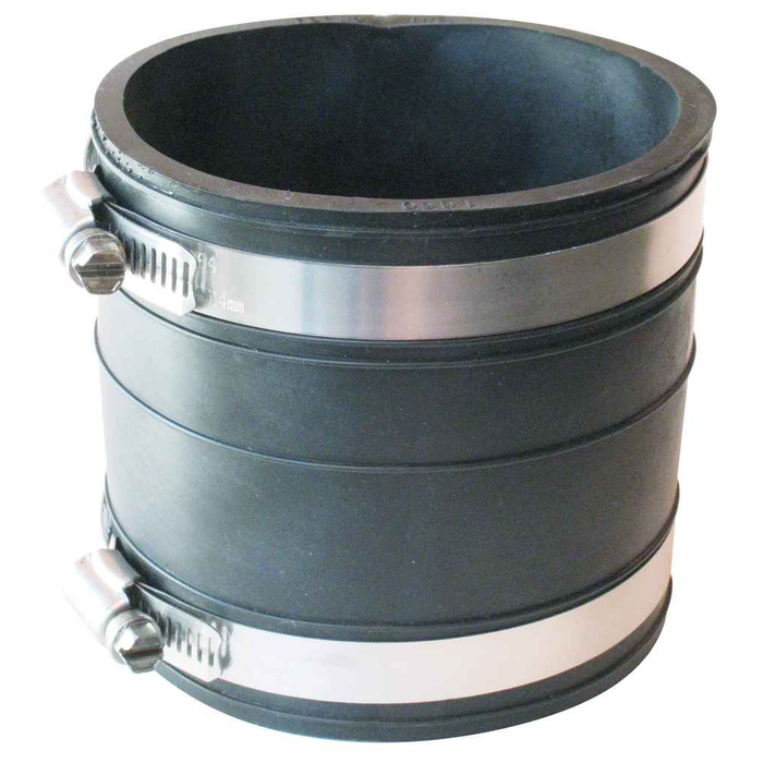 Fernco 1060-44 1060-44 4-in. Plastic Socket to Socket Flexible PVC Coupling