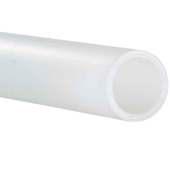 Watts 790401 Pipe, High Purity Process, .5 IN, Whiteline PP, Schedule 80, 10 FT Length