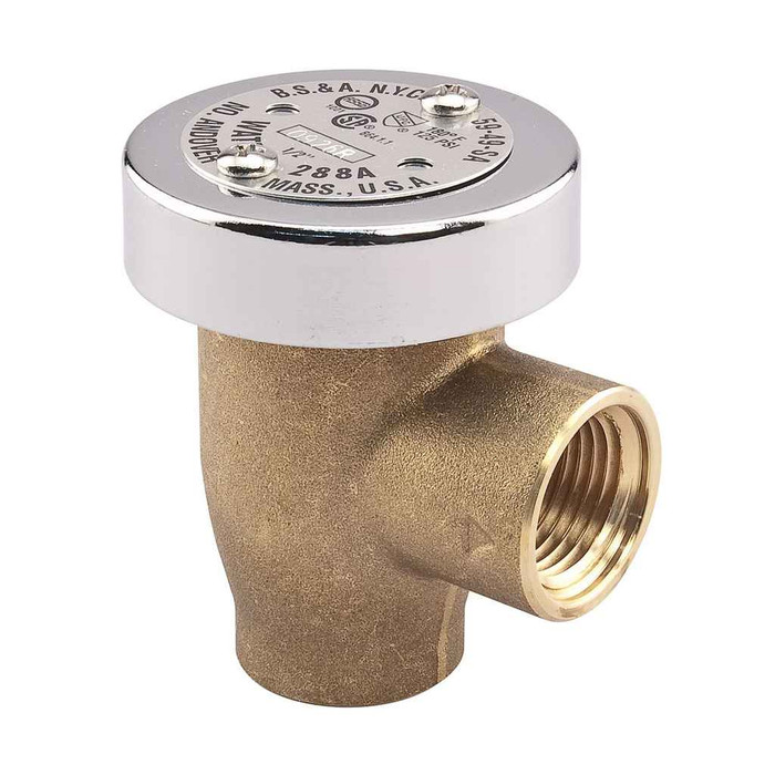 Watts LF288A 3/8 3/8 In Lead Free Anti-Siphon Vacuum Breaker Backflow Preventer Watts LF288A 3/8 3/8 In Lead Free Anti-Siphon Vacuum Breaker Backflow Preventer