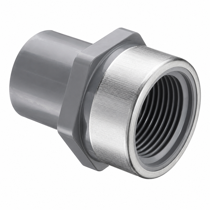 Spears 878-015CSR 1-1/2" CPVC Schedule 80 Spigot x FPT Female Adapter