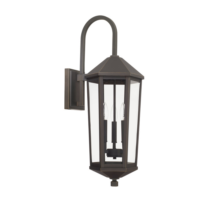 Capital Lighting CAP-926931 Ellsworth Transitional 3-Light Outdoor Wall-Lantern