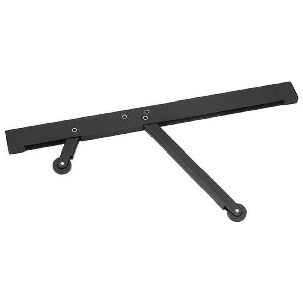 ABH 3780 Universal Door Coordinator, 20 in., Prime Coat finish, shown with active and inactive arms extended