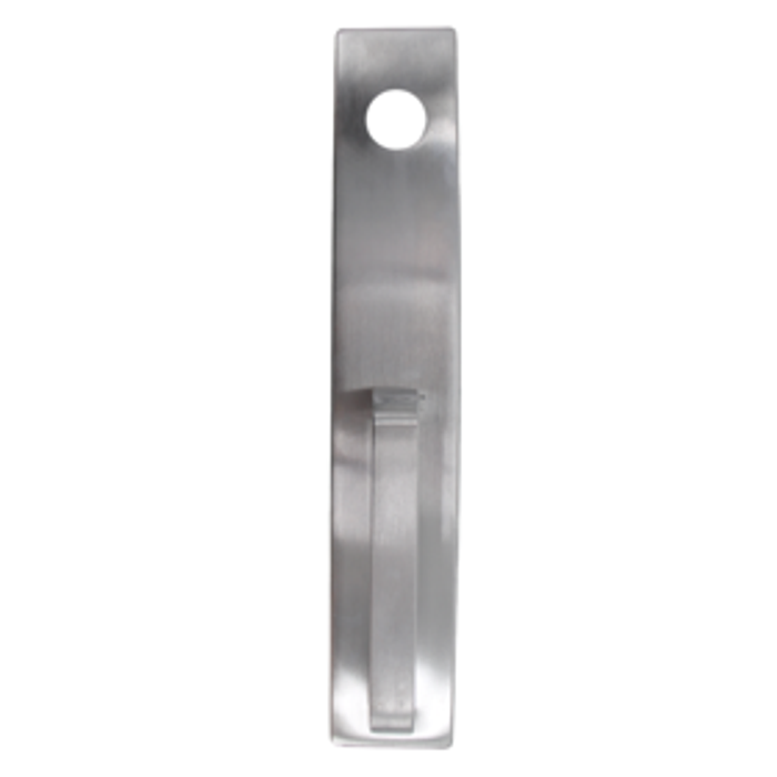 Falcon 512NL 25 Series - Escutcheon Night Latch Pull Trim, Less Cylinder (Requires 1-1/4 Mortise Cylinder)