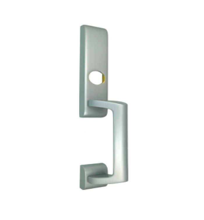 Falcon 918NL 19 Series - Escutcheon Control Night Latch Pull Trim, Less Cylinder